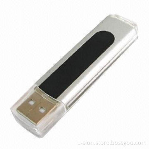 Plastic USB Flash/Pen Drive, Customized Logos and Designs Welcomed
